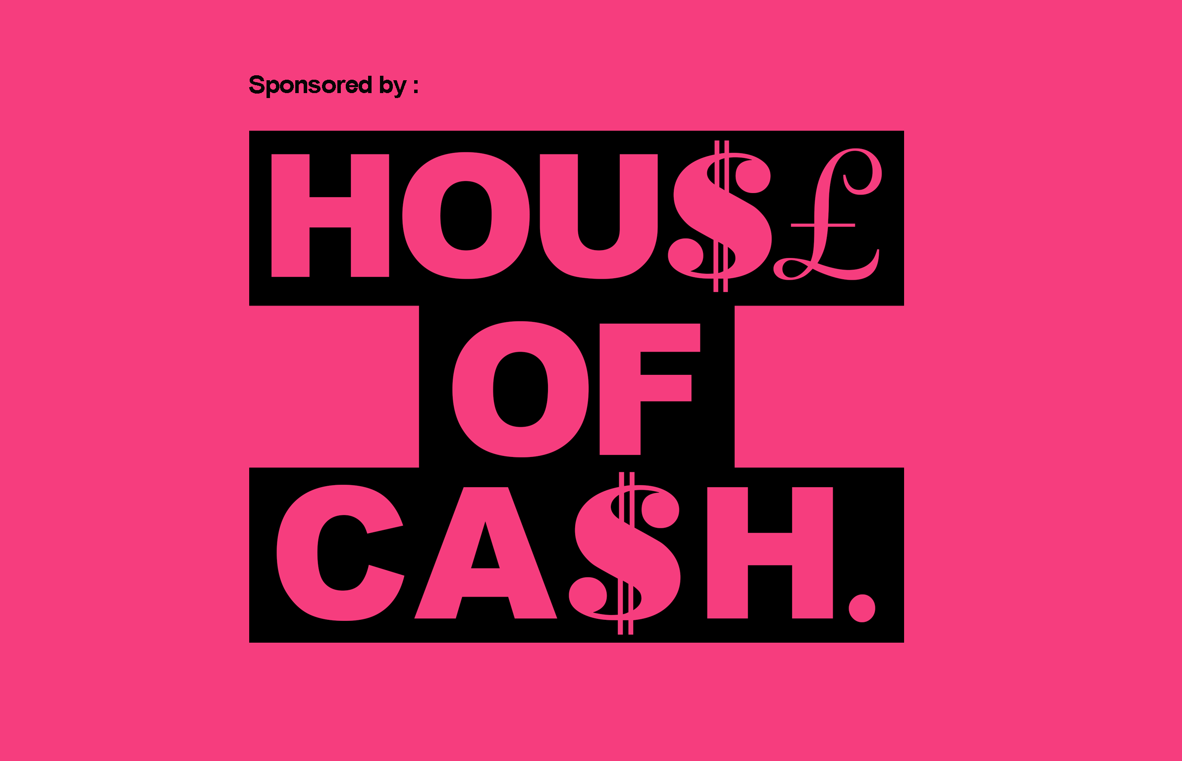 The House of CASH Sports Brand.